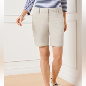 Talbots Women's Cream Bermuda Shorts